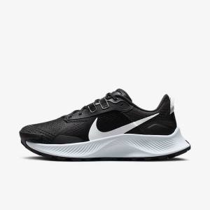 Zapatillas Running Nike Pegasus Trail 3 Trail Mujer Negras Gris Oscuro Plateadas | NK196HKA