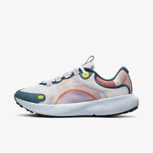 Zapatillas Running Nike React Escape Run Carretera Mujer Blancas Azules Negras Rosas | NK037NJC