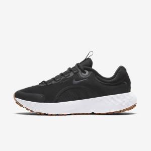 Zapatillas Running Nike React Escape Run Carretera Mujer Negras Gris Oscuro Blancas Negras | NK540HAW