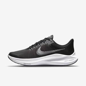 Zapatillas Running Nike Winflo 8 Carretera Hombre Negras Gris Oscuro Blancas | NK847HPR