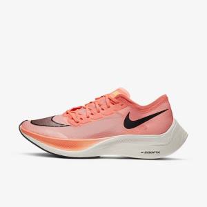 Zapatillas Running Nike ZoomX Vaporfly NEXT% Carretera Carreras Mujer Mango Claro Negras Azules | NK240KRW