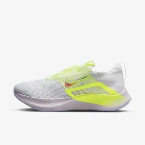 Zapatillas Running Nike Zoom Fly 4 Premium Carretera Mujer Negras Gris Oscuro Blancas | NK429DMX