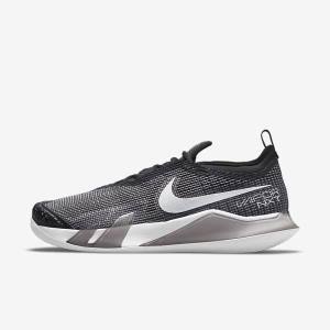 Zapatillas Tenis Nike NikeCourt React Vapor NXT Clay Court Hombre Negras Blancas | NK364TOL