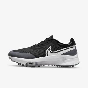 Zapatos De Golf Nike Air Zoom Infinity Tour NEXT% Hombre Negras Gris Turquesa Blancas | NK105RTY